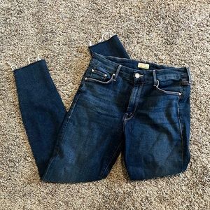 Mother Looker Ankle Fray